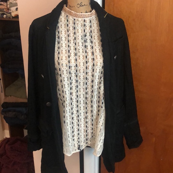 Free people New Romantics lace embellished top - Picture 9 of 10